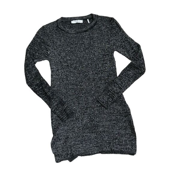 Sandro Sweater Pullover Crew Neck Wool Blend Gray Women’s Size XXS - Picture 1 of 5